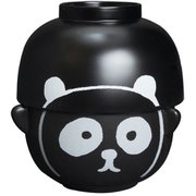 黒パンダ 汁椀茶碗セット SAN2323-1