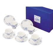 サンゴー ブルーフラワー 5客碗皿セット 1766100