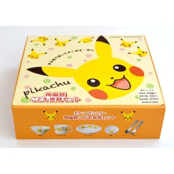 「 ポケットモンスター 」 ピカチュウ お子様食器 ギフトセット M 子  ポケモン こども食器ギフトセット 食器セット モンポケ