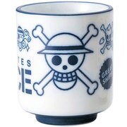 ワンピース 撥水 寿司湯呑 青 海賊旗 121165