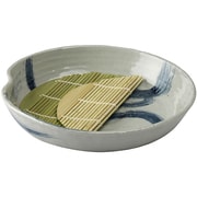 萬古焼 麺の器 麺皿 すのこ付 流水 05963