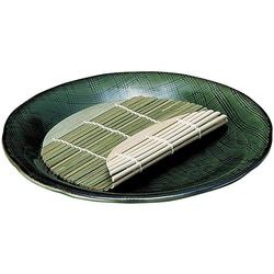 萬古焼 麺の器 7号麺皿 すのこ付 織部 10437