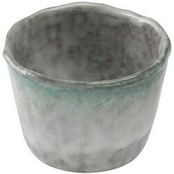 萬古焼 麺の器 そば千代口 青リーブ 11997