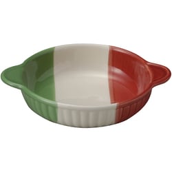 萬古焼 ITALIAN イタリアン 立筋丸グラタン 13548