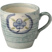 萬古焼 軽量強化 マグ 花風船 14164