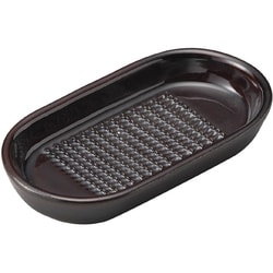 萬古焼 生姜おろし器 アメ 14335