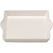 萬古焼 gourmet グルメ 半磁器 正角プレート ホワイト 14398
