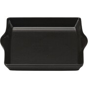 萬古焼 gourmet グルメ 半磁器 正角プレート ブラック 14399