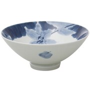 有田焼 匠の蔵 口福なお茶漬け碗シリーズ 碗 大 藍花 T7211