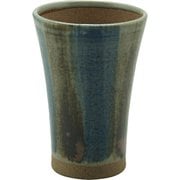 N702-05 [九谷焼 和窯  ビアカップ  250ml 太十草]