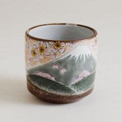 【超お買い得!】 ヨドバシ.com 色いろかっぷ 良則作 [九谷焼 N39-12 伊野正峰 - カップ・マグ・ソーサー