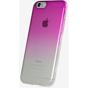iPhone 6/6sケース 染SO・ME [染シリーズ TPUソフトケース 紫]
