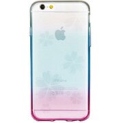 iPhone 6/6sケース 染ART [染シリーズ TPUソフトケース フラワー]