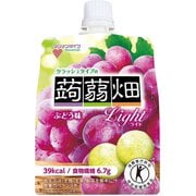 クラッシュタイプの蒟蒻畑ライト ぶどう味 150g