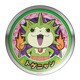 メラミンプレートS 妖怪ウォッチ 03 トゲニャン ラウンド柄 [キャラクターグッズ]