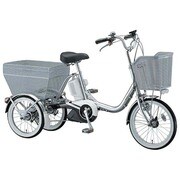 電動アシスト三輪自転車 アシスタワゴン 前18/後16型 内装3段変速 12.8Ah M.ブリリアントシルバー AW114