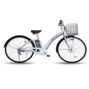 電動アシスト自転車 Passepied Town(パスピエ タウン) 26型 変速なし パールホワイト TH26-0003