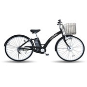 電動アシスト自転車 Passepied Town(パスピエ タウン) 26型 変速なし マットブラック TH26-0003