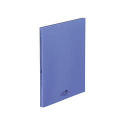 AQUA DROPs クリヤーブック・フラット A4・S型・20P 青 N5061-8