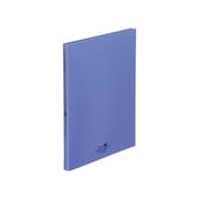 AQUA DROPs クリヤーブック・フラット A4・S型・20P 青 N5061-8