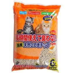 長時間使えて臭わない 天然ひのきチップ 6L
