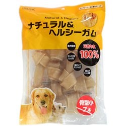 ナチュラル＆ヘルシーガム 骨型小 [犬用おやつ 7本入 天然牛皮 全犬種用スナック]