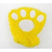 猫のおもちゃ シャカシャカ猫手袋 イエロー
