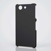 PD-SO02GPVRBK [Xperia Z3 Compact(SO-02G) シェルカバー ラバー ブラック]