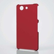 PD-SO02GPVRRD [Xperia Z3 Compact(SO-02G) シェルカバー ラバー レッド]