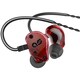 インイヤーヘッドホン レッド ASG2.5-RED