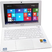 11.6型ワイド/HDD500GB/メモリ4GB/Windows8.1 with Bing 64ビット/Celeron N2830/KINGSOFT Office 2013 Standard/ホワイト X200MA-B-WHITE