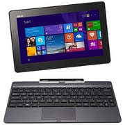 ASUS TransBook 10.1型ワイド/eMMC64GB＋HDD500GB/メモリ2GB/Windows8.1 with Bing 32ビット/Atom Z3775/Microsoft Office Home and Business 2013/グレー T100TAM-DK564S Gray