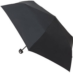 折りたたみ傘 晴雨兼用 53cm 手開き式 6本骨 UV加工 ハンガー機能付き ブラック 844287