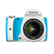 K-S1 Sweets Collection レンズキット ブルークリームソーダ [ボディ＋交換レンズ「smc PENTAX-DA L18-55mm F3.5-5.6AL（ホワイト）」]