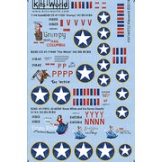KW144032 [1/144スケール 米陸軍航空軍 B-24D リベレーター 第98爆撃航空群 第343爆撃飛行隊 デカール]