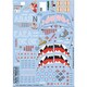KW148126 [1/48スケール 英空軍パナヴィア・トーネード GR4 `Nikki-Nora Batty-Snoopy Airways`Gulf Killer`Mig Eater`Alarm Belle` デカール]