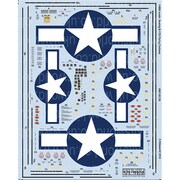 KW148128 [1/48スケール 米陸軍航空隊 B-17G フライングフォートレス 基本ステンシルセット デカール]
