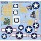 KW172119 [1/72スケール 米陸軍航空軍 B-17F フライングフォートレス Dragon Lady/The Mustang/Lady Luck デカール]