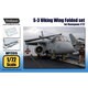 WOLWP72015 [1/72スケール S-3バイキング用 ウイングフォールドセット ハセガワ用]