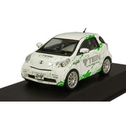 JC60003TE [1/43スケール Toyota iQ TEIN VERSION ホワイト/グリーン ダイキャストミニカー]