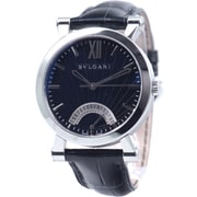 SOTIRIO BVLGARI(ソティリオ・ブルガリ)ブラック 自動巻き メンズ 並行輸入品 2年保証 SB42BSLDR