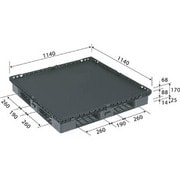 898001 [898001 パレット 2個 ブラック]