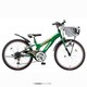 子ども用自転車 ザイオン 22型 外装6段変速 グリーン B-ZB262G