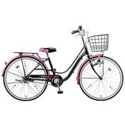 子ども用自転車 リセ 22型 変速なし ピュアブラック B-LY212B
