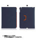 LeatherLook Classic with Front cover for iPad Air 2/iPad Air ネイビーブルー/バレンシアオレンジ TUN-PD-000156