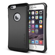 iPhone6 Plus 5.5インチ対応 THOR-dot 衝撃吸収 PC×TPU 2層構造 ハイブリッド アーマー ケース チャコールブラック