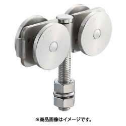 2号ステンレスドアハンガー用 ベアリング複車 フレキシブルタイプ 2S-4WH-BN