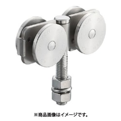 3号ステンレスドアハンガー用 ベアリング複車 フレキシブルタイプ 3S-4WH-BN