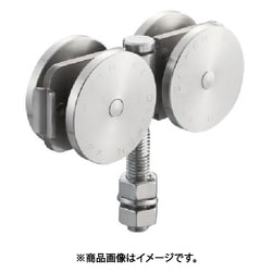 4号ステンレスドアハンガー用 ベアリング複車 フレキシブルタイプ 4S-4WH-BN