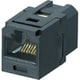 CC688BL [カテゴリ6 JJアダプタ RJ45中継用ジャック 黒]